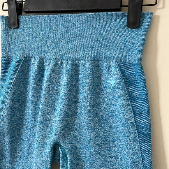 Gymshark Flex Cycling Bike Shorts Blue Size Medium - Picture 5 of 10